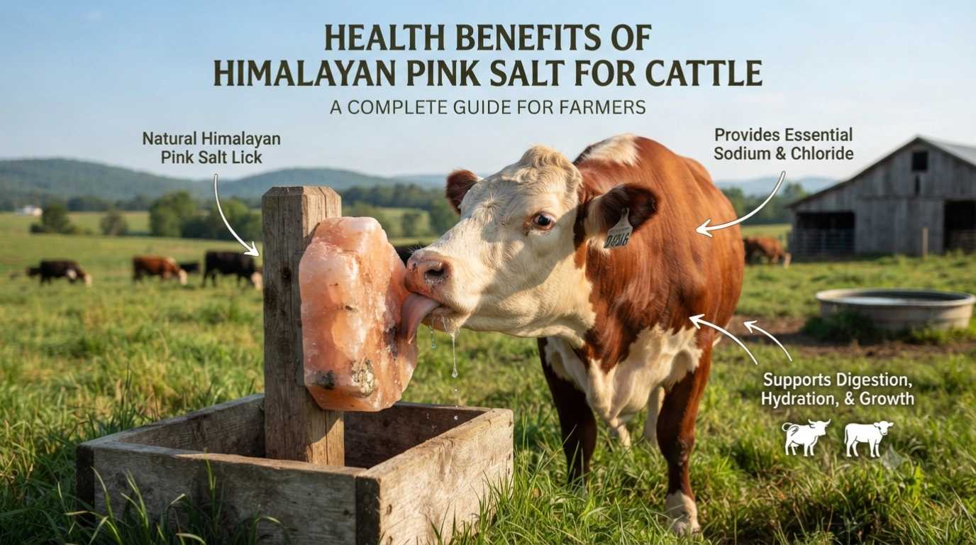 Health Benefits of Himalayan Pink Salt for Cattle: A Complete Guide for Farmers